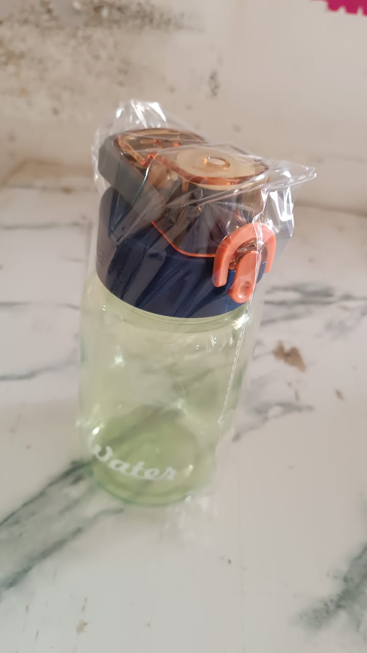 Green Leak-Proof Portable Fruit Infuser Water Bottle Approx 600ML (1 Pc) Green Leak-Proof Portable Fruit Infuser Water Bottle Approx 600ML (1 Pc)